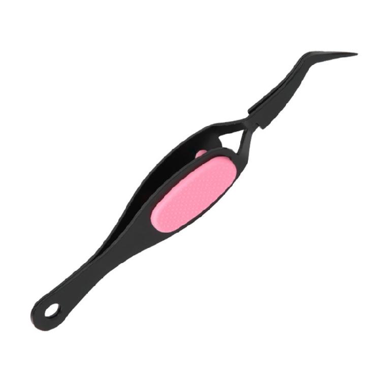 Pointed Tip Tweezers for DIY Crafts Crossing Lock Tweezers Jewelry Repair Tool чёрный