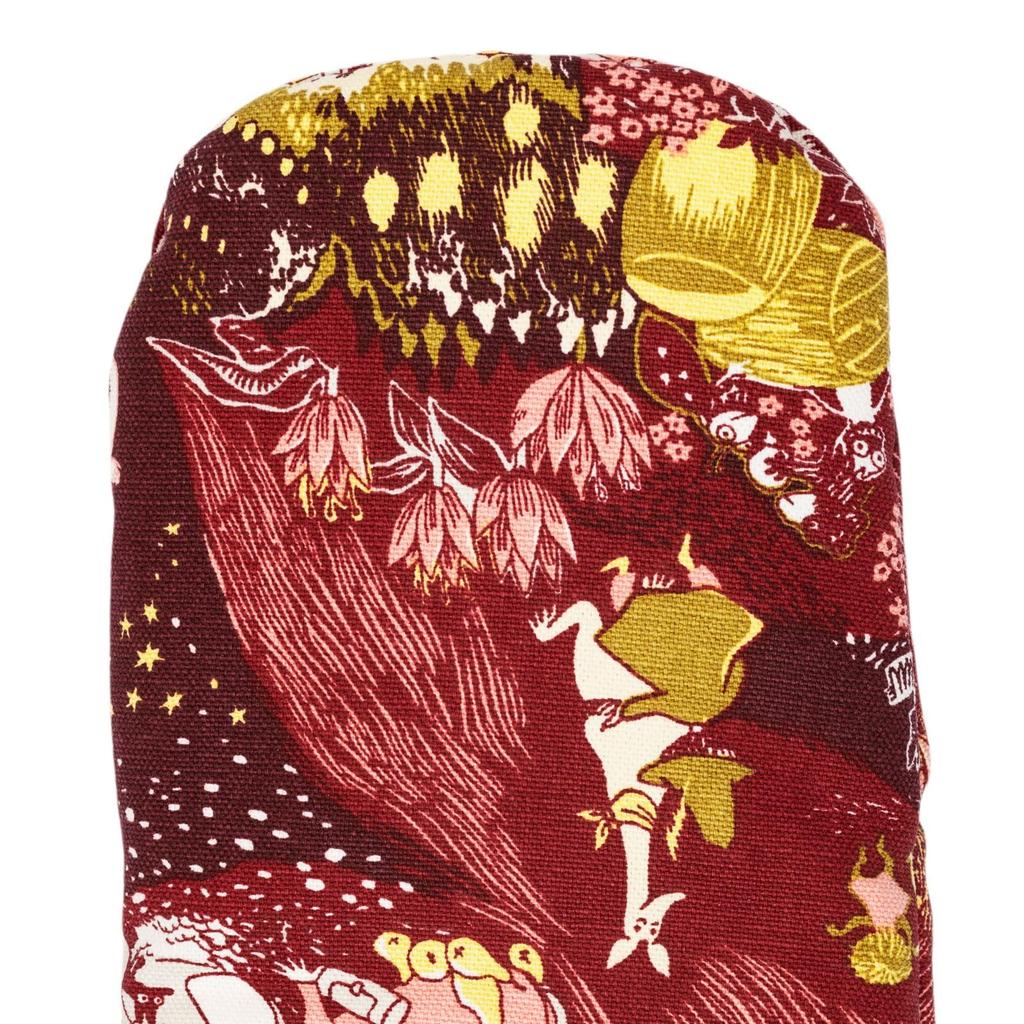 Moomin Arabia Festive Moment Mittens White Home Party W34 X H15cm 1079533 [Official Import] - Red, Purple, Yellow, Gray, - - -