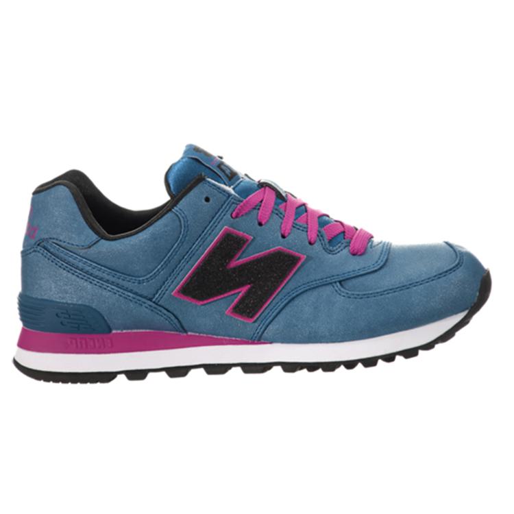 New Balance 574 Series Sneakers 'Blue Rose Red' Women's