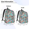 Fashion Cartoon Pokemon Theme Backpack  Mochilas Casual Travel Sturdy Shoulder Rucksack