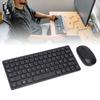 French Keyboard 2.4GHz Wireless Keyboard and Mouse 78 Key Slim Portable Wireless Keyboard for PC Laptop