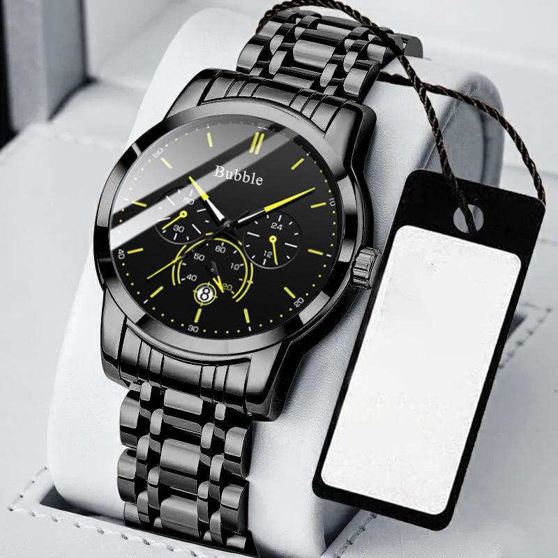 

Часы Zido Luminous Black Quartz: Универсальный, Высококлассный, Повседневный, Модный, Водонепроницаемый. Gift Box Set