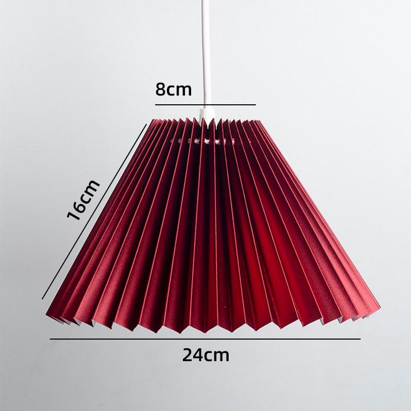 Nordic Origami Pendant Lights Lampshade Replacement Lamp Cover Downward Bulb Design Hanging Lamp Dining Room Kitchen Home Decor