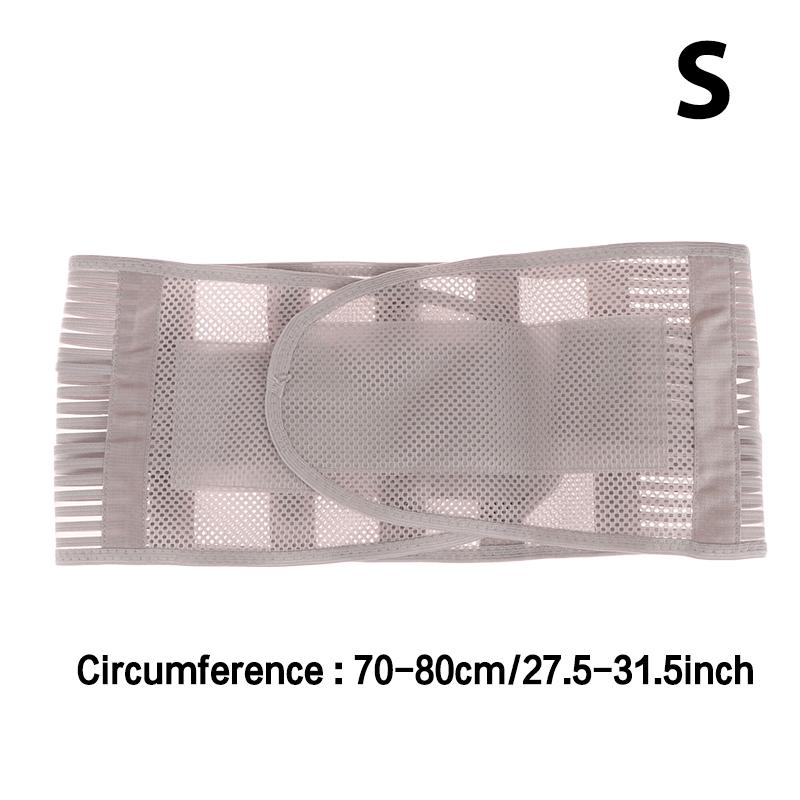 

S/M/L/Xl Lumbar Support Belt With 5 Steel Plates Spine Support Corset Ergonomic Back Support Belt Breathable Waist Brace