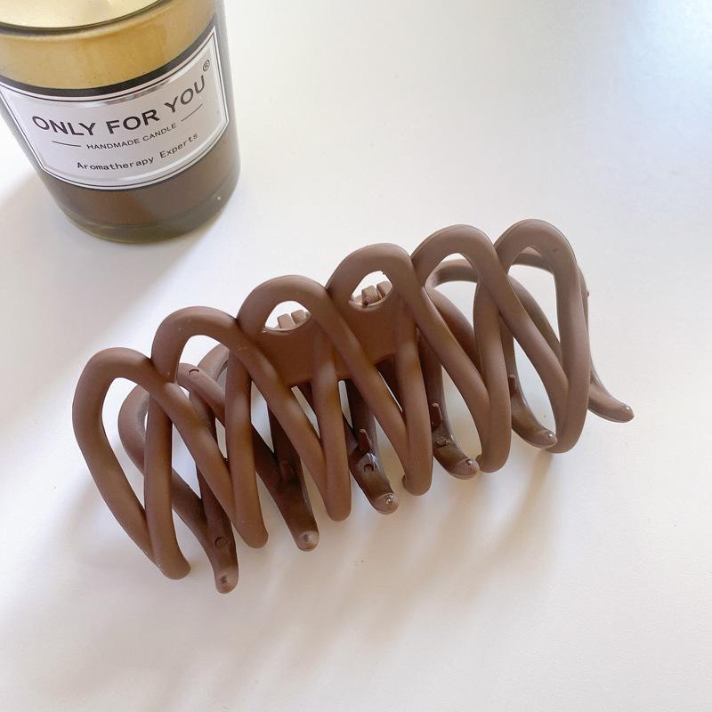 

Plastic Highquality Hair Claw Clip With Elegant Colors For Beautiful Styling Hair StyleE