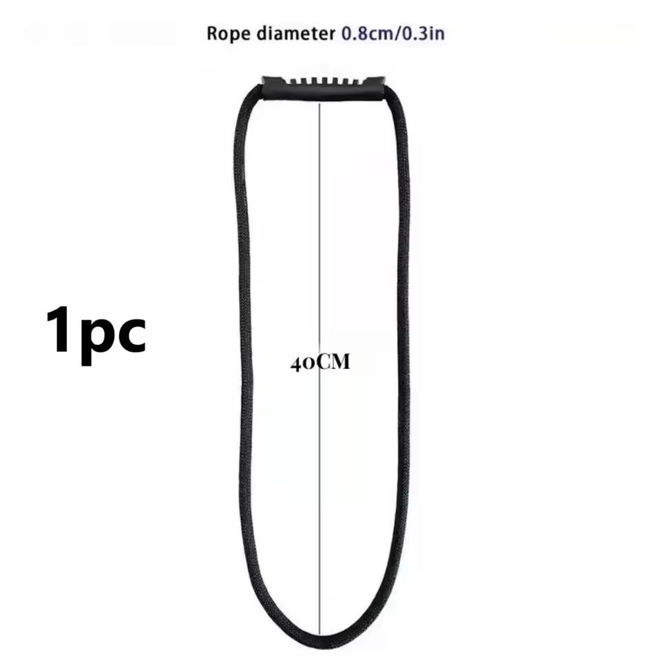 רצועת אחסון עמידה עם וו ולולאה רצועת נשיאה, קולב ומארגן עם ידית לצינורות בריכה, צינורות גינה וכבלים