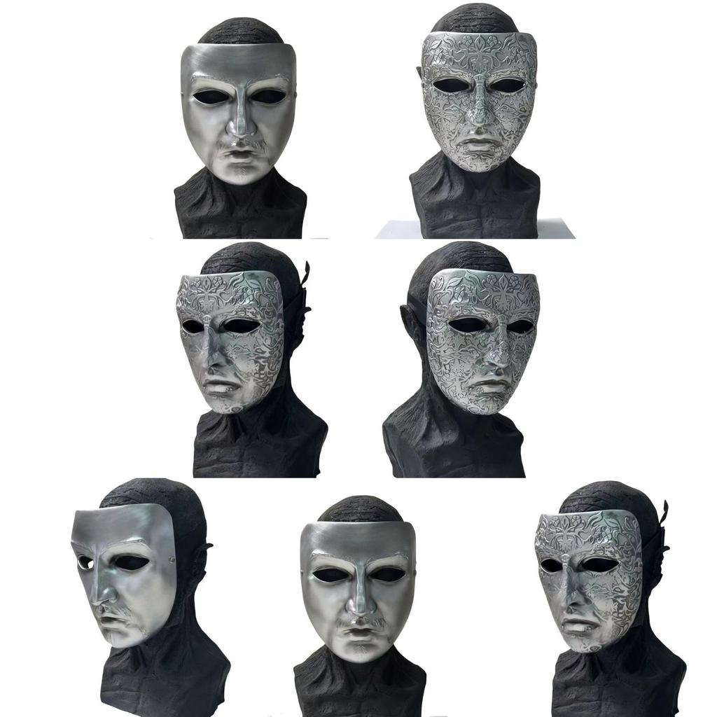 Mască Halloween Baldwin al IV-lea al Ierusalimului Rășină Costum Acoperire Facială Pentru Cosplay și Festivaluri