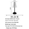 Rechargeable Wrought Iron Night Light: Eye-Protecting Bedside Mood Sensor Lamp