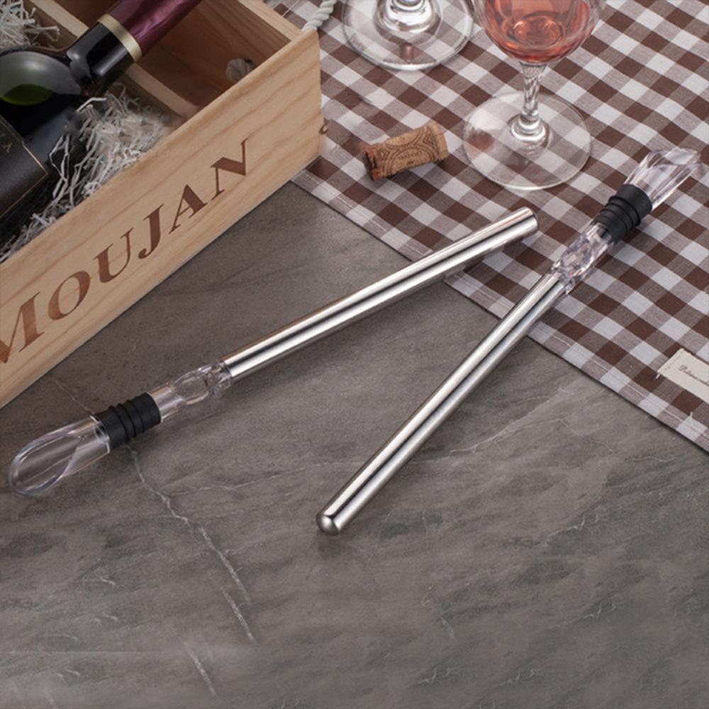 Stainless Steel Wine Cooler That Chills Wine Chiller Stick Rapid Cooler  for Wine Lovers