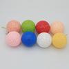 6Pcs 6cm Xmas Balls Crack Texture Easy Hanging Festive Bright Color Plastic Christmas Baubles Pendants Party Supplies