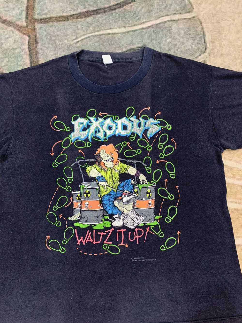 Rare Exodus Band Short Sleeve Black unisex S5XL GifT-shirt AR306 S