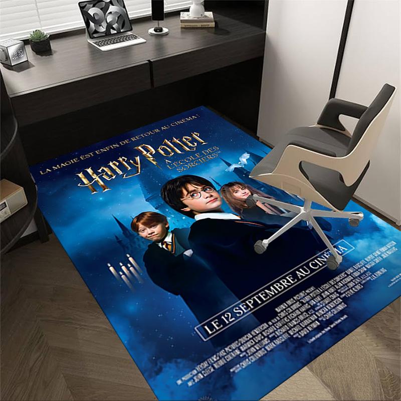 

1pc Harry Potter A L Ecole des Sorciers Carpet, for Home & Office Decor, Desk Chair Carpet, Festive Gift,Conference Room CarpetL1233 60cm by 90cm