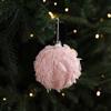 Petal Christmas Tree Ornaments Pink Christmas Ball New Xmas Tree Hangings Pendant  Xmas Decorations