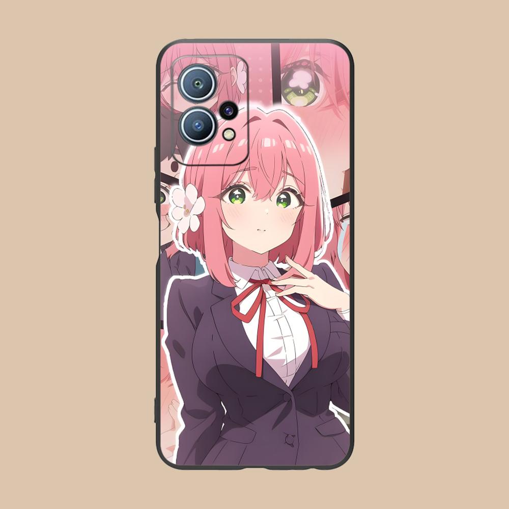 Anime Hakari Hanazono Matte TPU Mobile Phone Case for Huawei P60 P50 P40 P30 P20 P10 P9 P8 Pro Lite Plus Colorful Printing Cover