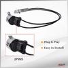 A/C Heater Control Switch Compatible with 2000-2007 Ford Focus 2010-2013 Transit Connect Replaces 2M5Z-19B888-BA YH-1624 - Damper Door Switch