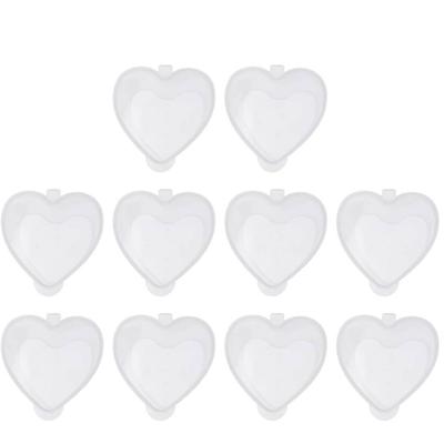 50Pcs Heart Shaped Pudding Cups Clear Dessert Cups Transparent Mousse Cups Tiramisu Cups Disposable Cups Household Cups Dining