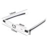 1PC Upgraded 360 Degree Rotation Reading Glasses Ultraportability Mini Slim Folding Eyeglass Spectacles for Old Man Grandmother