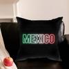 M-Mexiko Flagge Kunst Kissenbezug Für Sofa Zimmer Büro Dekor Druckschutz Kissenhülle Valentinstagsgeschenk Benutzerdefiniert
