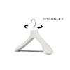Shinko Hanger Formal Hangers, 39cm Wide x 6.3cm Thick, Roomy, Prevents Sagging, Non-Slip Stop Bar, Rotating Hooks, Stylish, Fits Suits, Shirts, Jacket