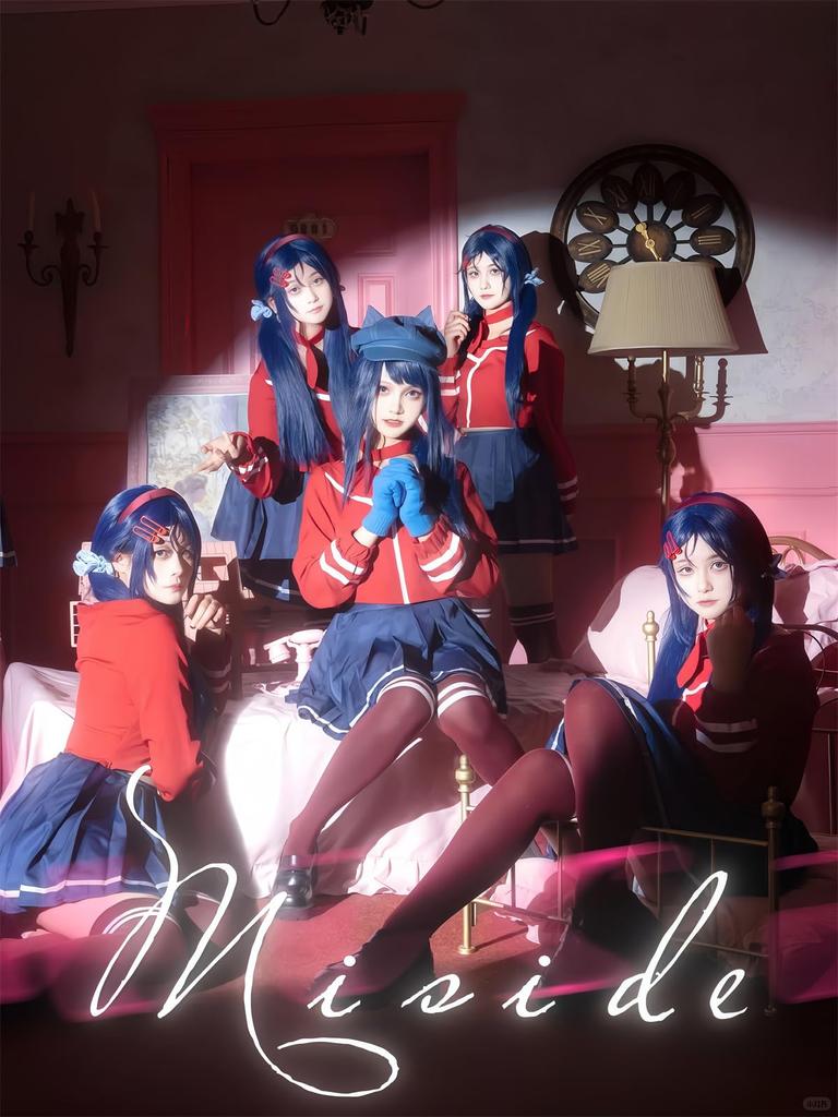 VTuber Cosplay MiSide Cosplay Costume VTuber Cosplay Mita Cosplay Costume MiSide Virtual YouTuber VTuber Cosplay [NOKIJP] Mita-chan (Miside, XL)