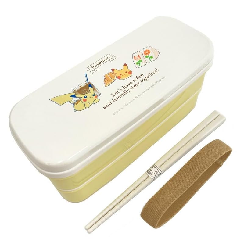 

pocket monster Slim 2-tier lunch box Mogutto time