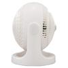 Iris Ohyama Circulator Quiet 14 Tatami Macaron Matte Design Fixed Swing Powerful Air Blower Compact White PCF-MKM18N-W