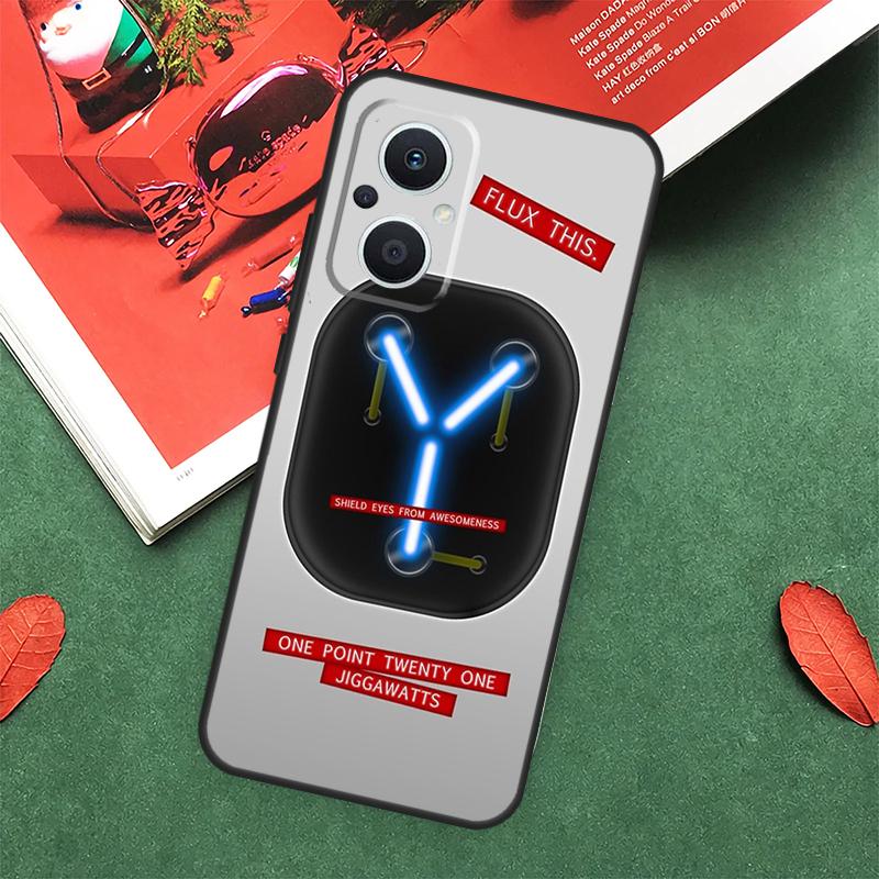 

Back To The Future OUTATIME Case For OPPO Reno 10 Pro 8T 4Z 5Z 4 5 6 7 8 Lite OPPO Find X5 X6 Pro X3 Neo X2 Lite Cover OPPO Reno8 Lite