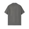 Fila Milano Series Comfortable Business Short Sleeve Knit Shirt Men Tops Dark-Gray F11M625407F-DY