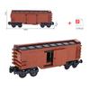 Idee Esperte Creative Città Natale Retro Carrozza Turistica Carro Armato Treno MOC Espresso Ferroviario Mattoncini Blocchi da Costruzione Giocattoli