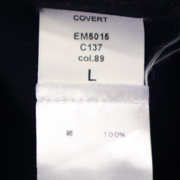 COVERT made in Italy Long sleeve Band color shirt L Zen system Men's Used