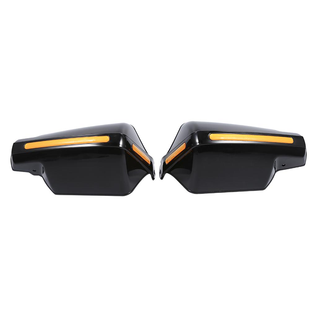 1 Pair Universal Motorbike Motorcycle Handguards Protectors Pattern Hand Guards Black