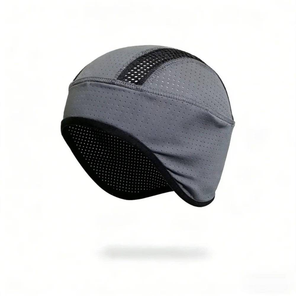 Cómoda Gorra Interior de Seda Helada para Casco de Motocicleta Transpirable de Secado Rápido Gorra de Carreras Malla Protección Solar Gorra de Ciclismo Para Ciclismo