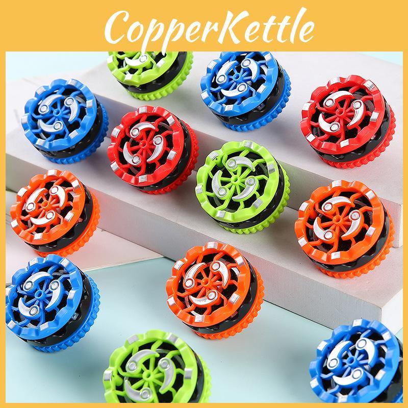 Creative Collision Luminous Plastic Gyroscope Children Toy Entertainment For