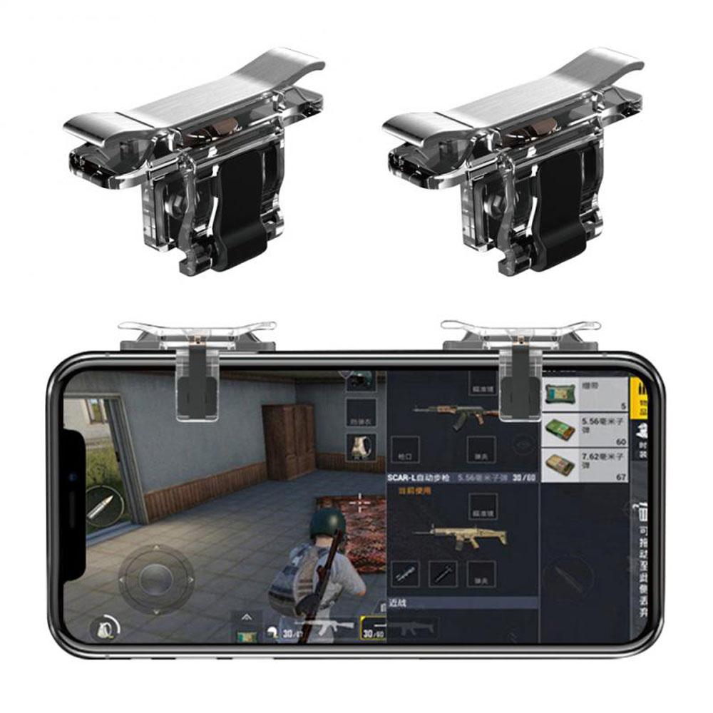 Buy Metal Trigger L1R1 For PUBG Grip Trigger Fire Button Gaming Trigger ...