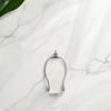 1pc Horn Lamp Bracket 10Mm Bottom Hole Diameter 6 Inch Bronze Iron Lampshade Frame For Lamp Shade Harp Fitting Lighting