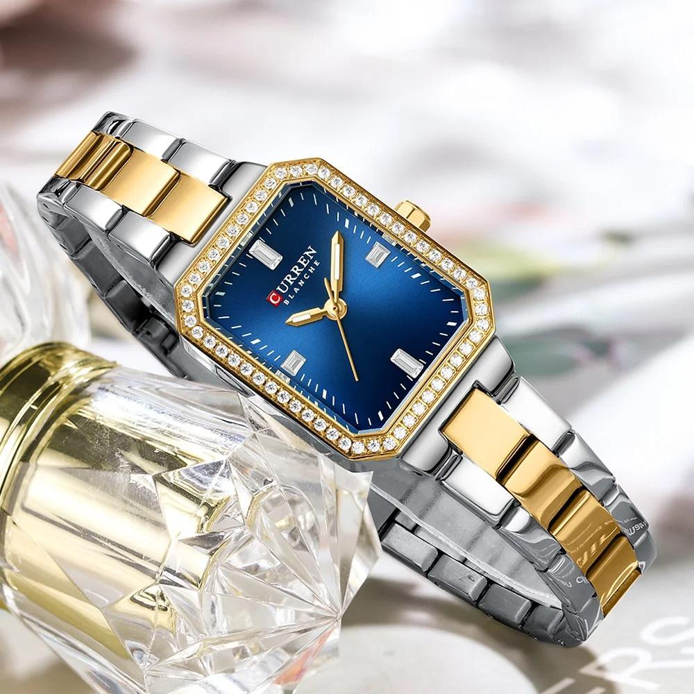CURREN 9102 91089095 Women's Watch Waterproof Quartz Watch Leisure Simple Belt Wristwatch for Ladies Best Gift Girlfriend
