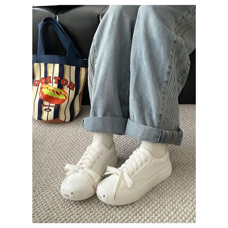 Classic Low Top Canvas Shoes Casual Lace Up Sneakers For Daily Wear