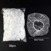 100-300 Pcs Disposable Shower Cap Covers Bathroom Accessories Transparent and Waterproof Disposable Hair Caps Bathroom Products