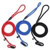 Slip Lead Dog Leash for Puppy Pet Small Dogs Training and Walking Nylon Rope Leash Anti-Choking P-sharped Dog Slip Chains Collar