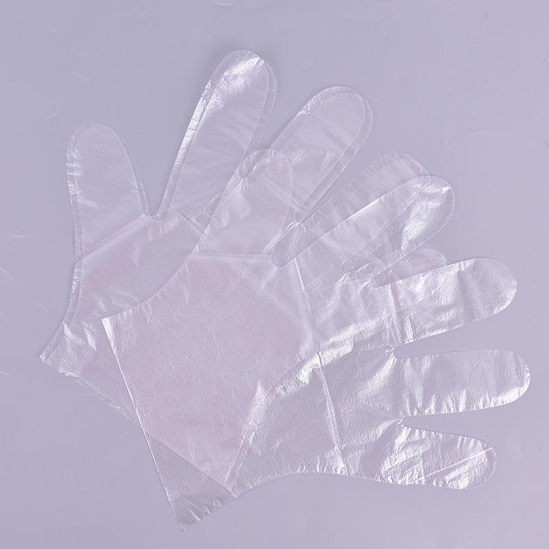 100Pcs/Set Food Plastic Gloves Disposable Gloves Restaurant Bbq Eco-Friendly