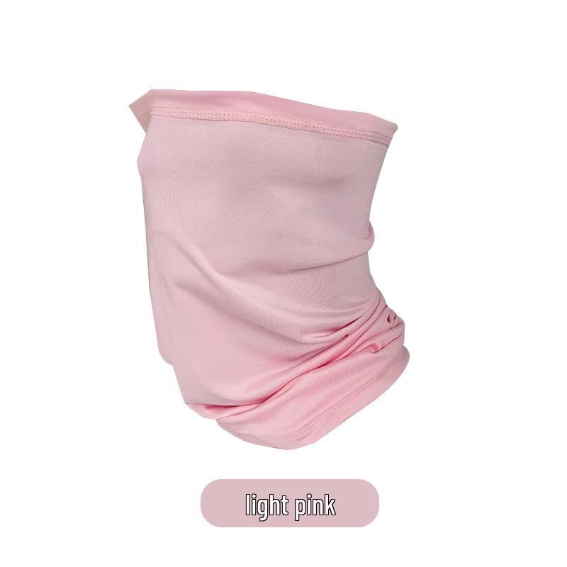 Bicycle Sunscreen Milk Silk Headscarf: Multi-Function Outdoors Face & Neck Cover for Cycling and Fishing
