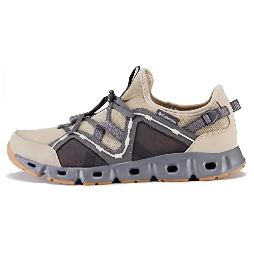 Columbia Comfortable Simple Versatile Non-Slip Wear-Resistant Low-Top Hiking Shoes Men hiking shoes Gray Beige DM8463-247