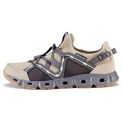 Comfortable Simple Versatile Non-Slip Wear-Resistant Low-Top Hiking Shoes Men Hiking Shoes Gray Beige DM8463-247