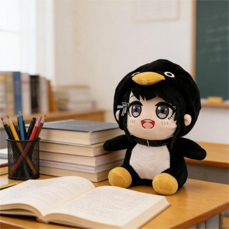 Gugu Gaga Penguin Doll Cartoon Anime Peripheral Plush Toy Desktop Decoration Collection Cotton Doll Gugu Gaga Penguin Keychain