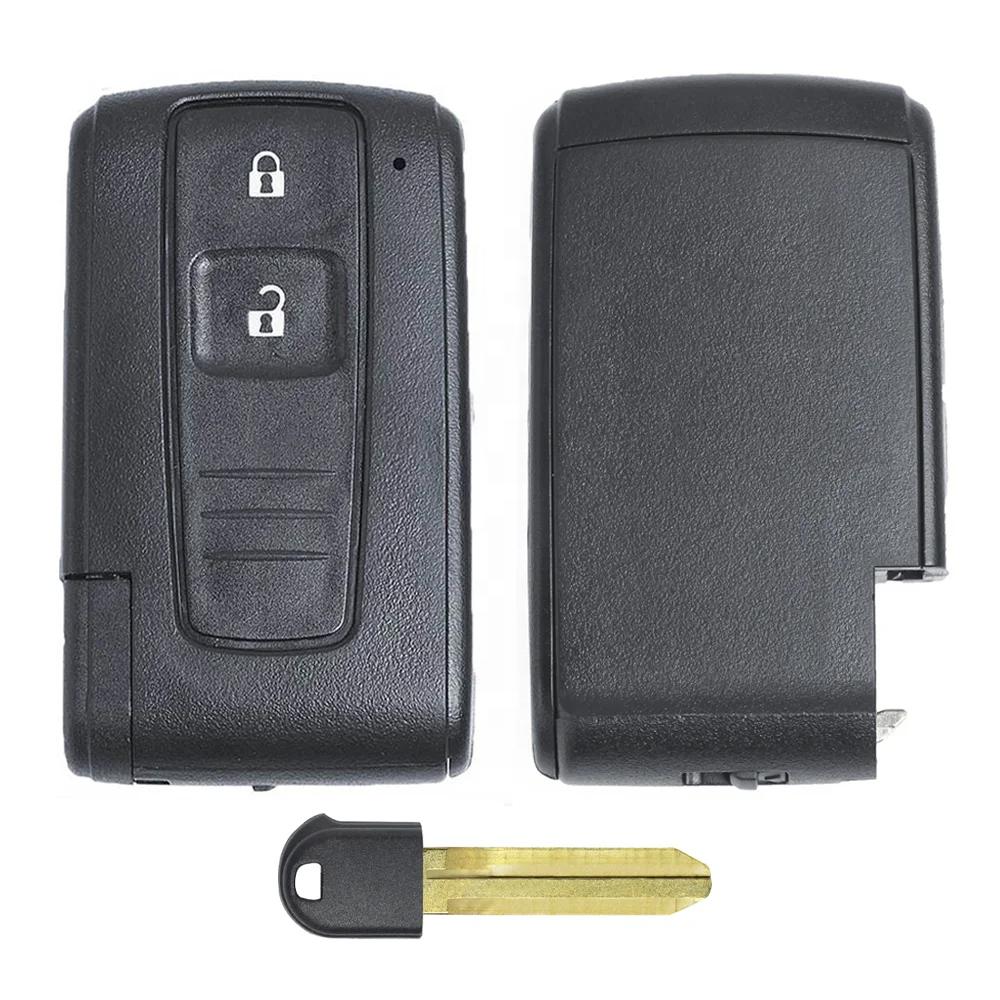 2Buttons Remote Car Key for TOYOTA PRIUS HYBRID  2004 -2009 with B9 Chip ASK 433MHZ FCC ID B31EG-485 MOZB31EG Smart Card Car Key