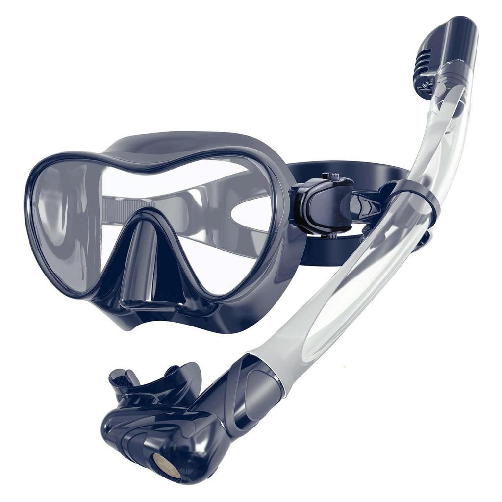 Anti-Fog Dry Snorkel and Dive Mask Set