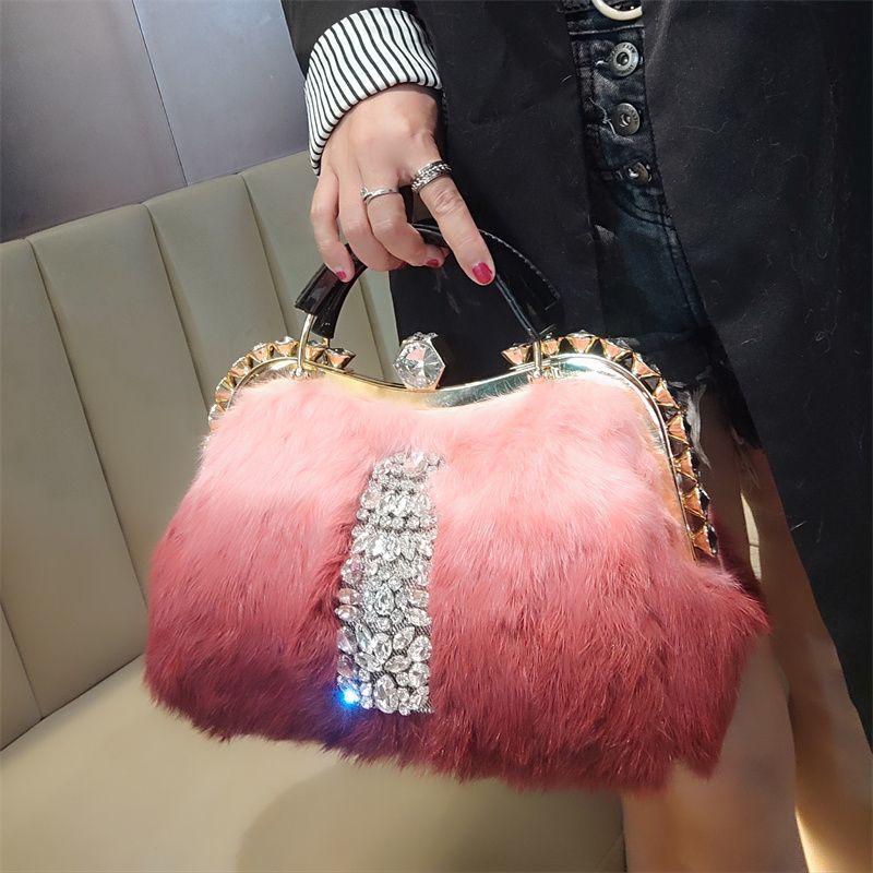 Leather Handbag Women's Bag New Autumn and Winter Fashion Versatile Temperament