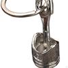 Car Engine Piston Style Keychain Keyring Zinc Alloy Auto Parts for Handbag Wallet