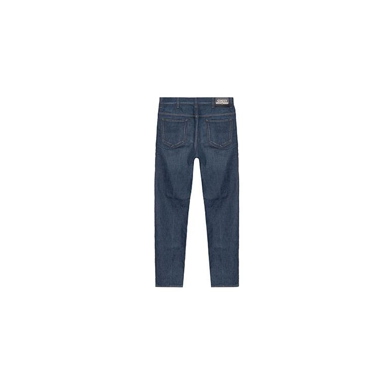 GUCCI SS21 Jeans Men's Dark Blue 623953-XDBMG-4100
