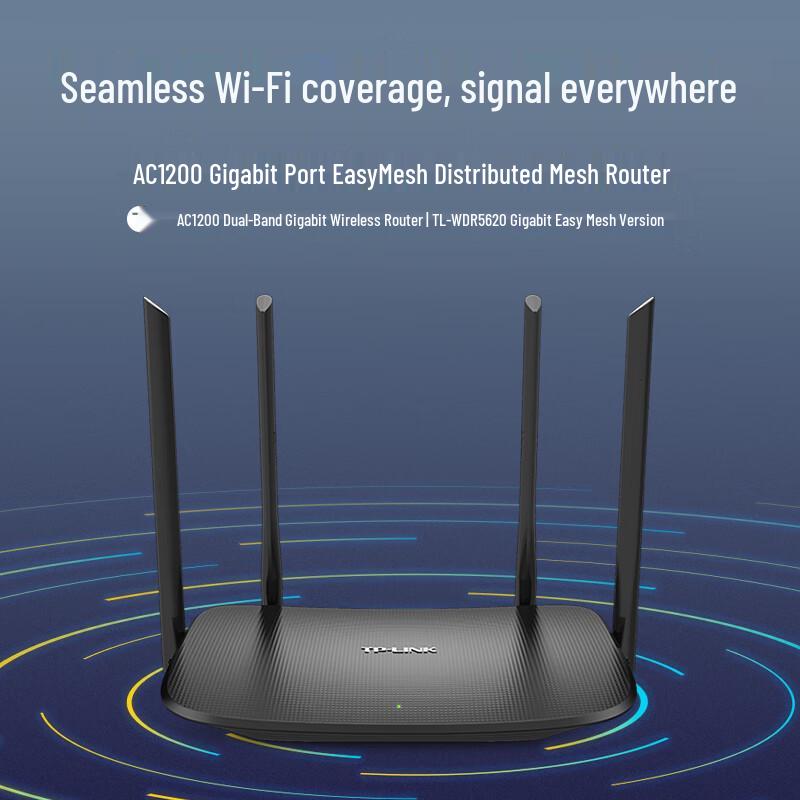 TP-Link WDR5620 AC1200 Dual-Band Gigabit Mesh Wi-Fi 5 Router